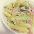 くあ's cooksnap of when they made アボカドベーコンの簡単クリームパスタ.