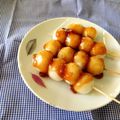 nm_suisai's cooksnap of when they made 片栗粉入り♪みたらし団子.