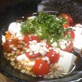いかりんGOO's cooksnap of when they made 温ったかいトマトと天かすのお豆腐.