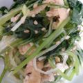 ねんねこりん's cooksnap of when they made さっぱり！水菜のお浸し.