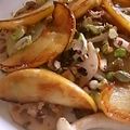 ルロワ・モワ's cooksnap of when they made 林檎と根菜の塩バター焼き♪ホットサラダ.