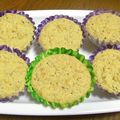 anjizi's cooksnap of when they made ノンオイルフラワーふかふかおからマフィン.