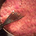 heroff's cooksnap of when they made ミートソース.