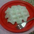 きゃりーぃ's cooksnap of when they made 餅は切らずそのままで～具入りモッフル裏技.