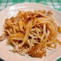 ありかん's cooksnap of when they made 栄養にがさない！美味しい！もやし炒め！.