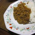 こずっぺ's cooksnap of when they made フライパンで作る簡単キーマカレー♪.