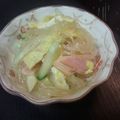 taczoy2's cooksnap of when they made 春雨サラダ.