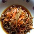 あんずきなこさん's cooksnap of when they made 油揚げ入りきんぴらごぼう.