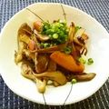 mami323's cooksnap of when they made キノコとソーセージのポン酢炒め☆.