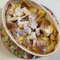 食いしんBoysママ's cooksnap of when they made パンのみみでパンプディング.