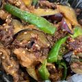 miumini's cooksnap of when they made 牛肉となすとピーマンの甘辛ごま味噌炒め.