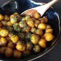 owly's cooksnap of when they made ひよこ豆のピリ辛醤油.
