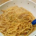 aari's cooksnap of when they made 塩辛パスタ.