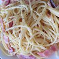 fupi23's cooksnap of when they made 生クリームがなくても…牛乳でカルボナーラ.