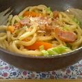 すがみほ's cooksnap of when they made 簡単☆節約☆バターしょうゆ焼きうどん.