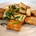 ＊ぷくよし＊'s cooksnap of when they made 風味最高！厚揚げとセリの炒め物(´∇｀*.
