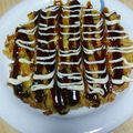 しゅしゅありあり's cooksnap of when they made 簡単♪残りご飯でモチモチお好み焼き♫♬.