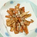 居眠り姫愛's cooksnap of when they made 長芋の皮揚げチップス☆おつまみに.