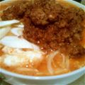 milmo1205's cooksnap of when they made 辛ラーメンアレンジ☆酸辣担々麺.