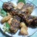 KUMI KUMI's cooksnap of when they made 鳥むね肉の梅しそ巻きてんぷら.