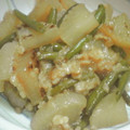 九道礼菜's cooksnap of when they made 大根とさやいんげんの天かす煮*.