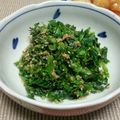 HIRABAMI's cooksnap of when they made ＊小鉢＊あしたばの胡麻和え.