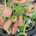 抹茶ばばろあ's cooksnap of when they made スモークサーモンサラダ.