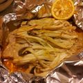 あずちもも's cooksnap of when they made 塩麹【豚の粕漬けホイル焼き】1押し。.