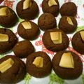 あーもこ's cooksnap of when they made 焼きチョコのクッキー❤≪バター不要≫.