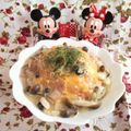 みなみんくっきんぐ's cooksnap of when they made ＋きのことベーコンのクリームオムライス＋.