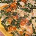 Lilysuke's cooksnap of when they made 米粉で簡単もちもちチヂミ.