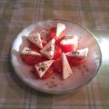 オレンジリング's cooksnap of when they made クリームチーズで♪トマトのカプレーゼ＊＊.