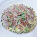わんわんさくら's cooksnap of when they made た～っぷり、ねぎ焼き♪.