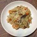 みかちゃまる's cooksnap of when they made ＜秋の味覚＞ボルチーニ茸リゾット.