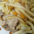 なかはらsun's cooksnap of when they made 焼きうどん.