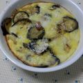 うきうさこ's cooksnap of when they made ナスとベーコンの簡単皮なしキッシュ♫♬.