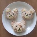 しましまたーたん's cooksnap of when they made リラックマ＆コリラックマ弁当（キャラ弁）.
