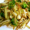だなひ's cooksnap of when they made ◆じゃが芋とちくわの炒め物◆.