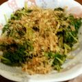 だなひ's cooksnap of when they made 水菜の辛子和え☆.