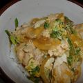 junjunm's cooksnap of when they made 絶品!!とろぉ～り半熟親子丼♪.