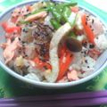 七色ワクチン's cooksnap of when they made 鮭の炊き込みご飯.