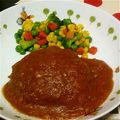 あーちゃん0220's cooksnap of when they made ☆絶品☆本格煮込みハンバーグ.
