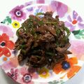 ｧﾙﾊﾟｶ's cooksnap of when they made 簡単＆大人気！うちの「チンジャオロース」.