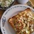 石なあちゃん's cooksnap of when they made *鮭ツナの和風マヨチーズトースト*.