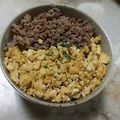 沙耶2499's cooksnap of when they made ﾊﾟｸﾊﾟｸ☆二色丼.