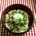 てらよう's cooksnap of when they made サバ缶で♡冷やしおろしうどん.