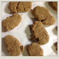 まりもまりお's cooksnap of when they made しっとり*きなこクッキー.