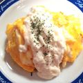 o6v6o's cooksnap of when they made ツナとホワイトソースのオムライス.