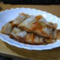 俺と美代子's cooksnap of when they made 白菜豚バラ.