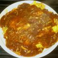 HALYUZ's cooksnap of when they made キノコデミオムライス.